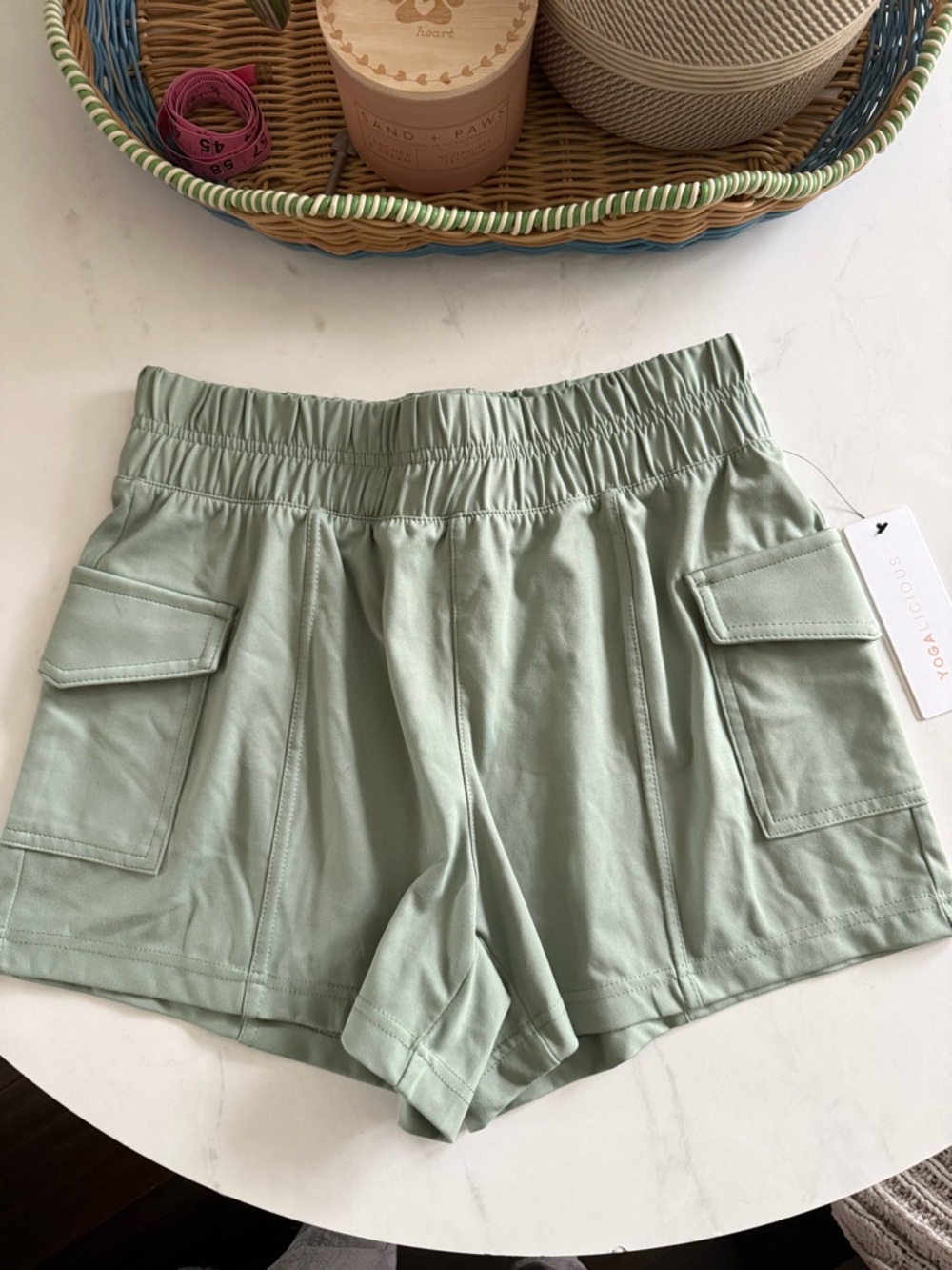 NWT Yogalicious Lux Trail Path Short